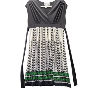 Sheri Martin Womens Dress Multi-Color Size PL Polyester Blend Pullover Stretch